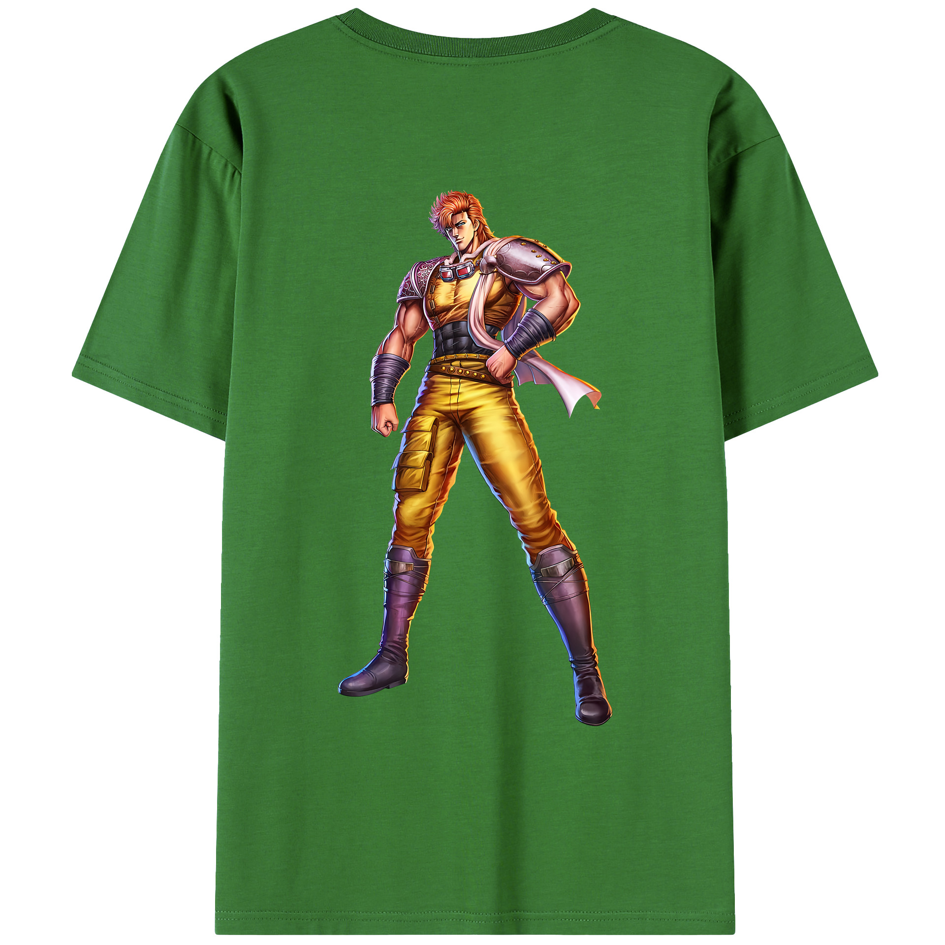 （画像用） 北斗の拳 Fist of the North Star レディース半袖Tシャツ(バックプリント)